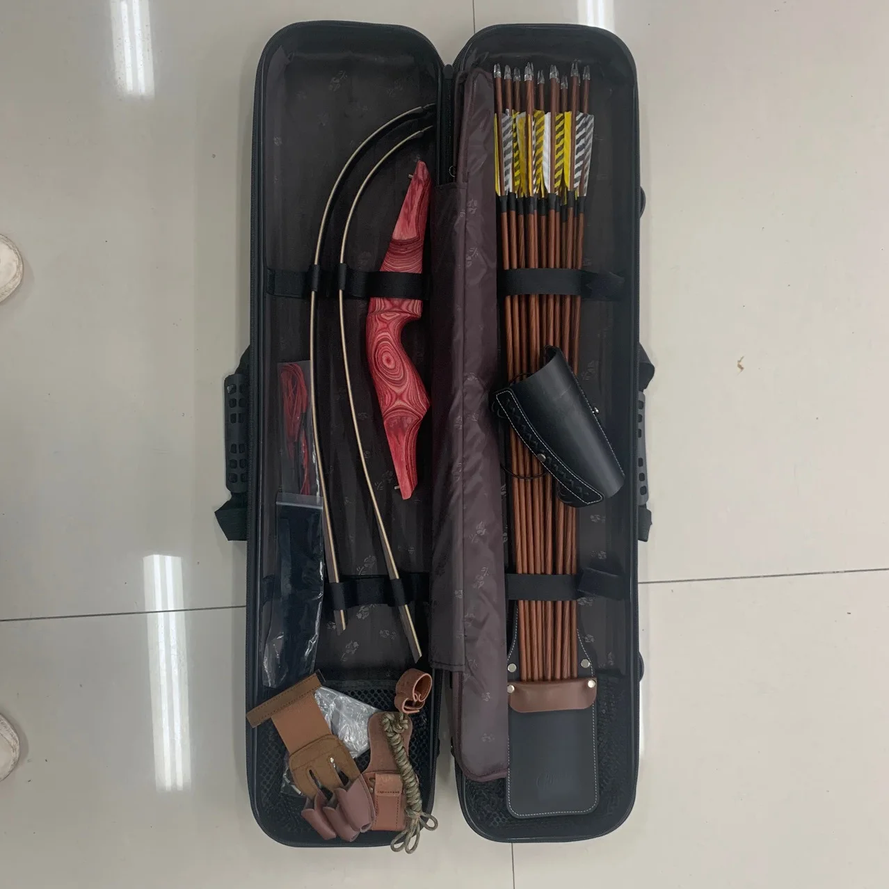 Черный охотничий лук коробка для стрельбы из лука стрельба Уличное оборудование