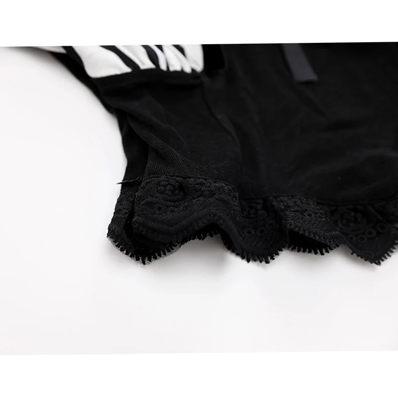 Женская черная сетчатая Прозрачная Футболка облегающий привлекательный