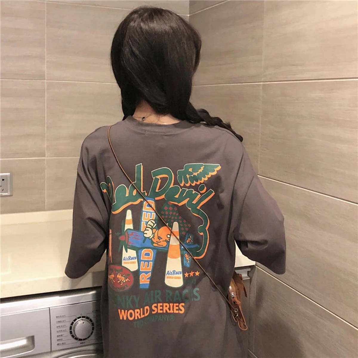 

Harajuku Oversize Short Sleeve T-shirt Women Summer Tops 2020 Cartoon Graphic Tees Shirt Schoolgirl Young Style t shirt Clothes