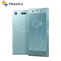 Sony Xperia XZ1 Compact Refurbished-Original Unlocked G8441 Phone 4GB RAM 32GB ROM 835 Octa core 4 6  19MP 8MP NFC phone