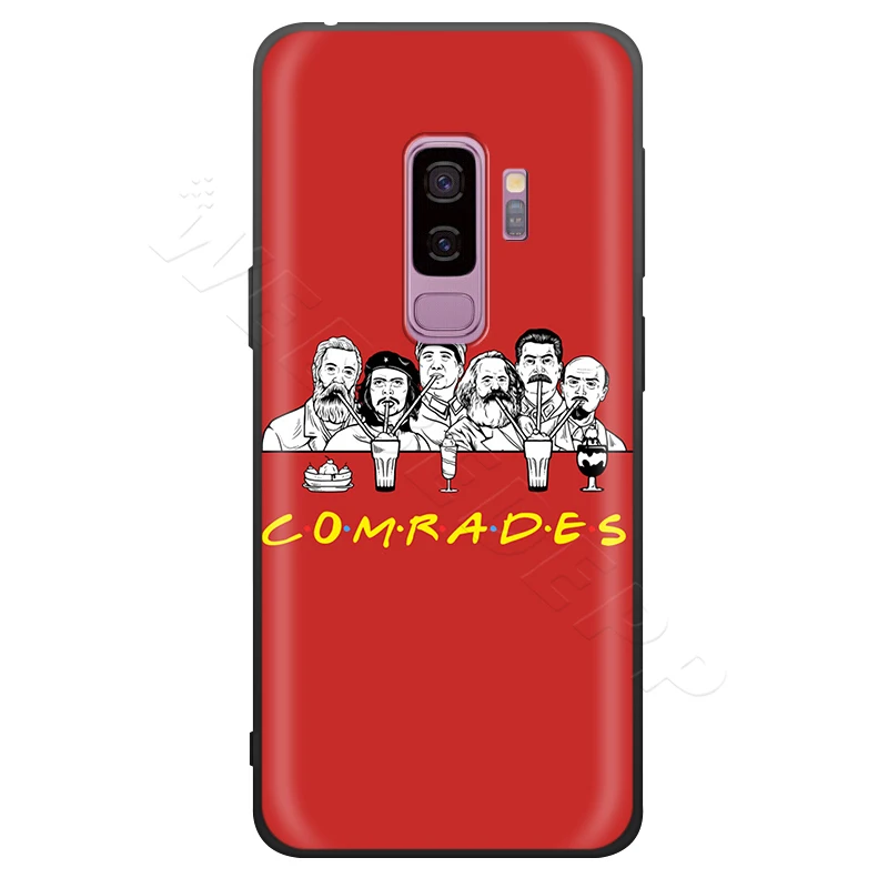 Webbedepp чехлы с коммунистическими друзьями для Samsung Galaxy S7 S8 S9 S10 Plus Edge Note 10 8 9 A10 A20 A30 A40