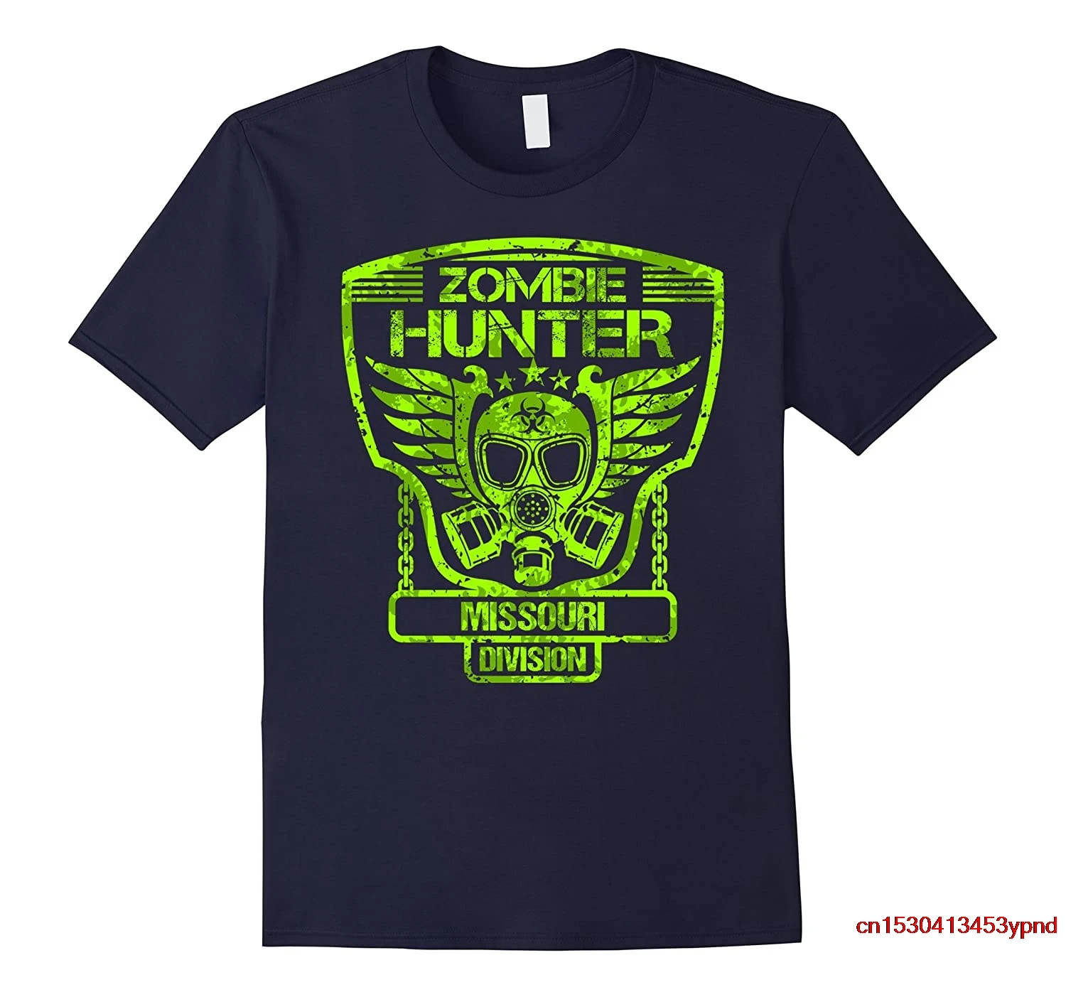 Мужская футболка зомби с изображением охотника розовый красный женская