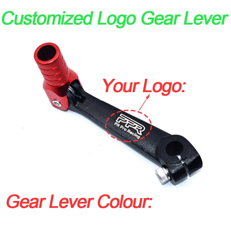 Рычаг переключения передач с логотипом на заказ рычаг для Kayo T2 T4 T4L ATV Dirt Bike
