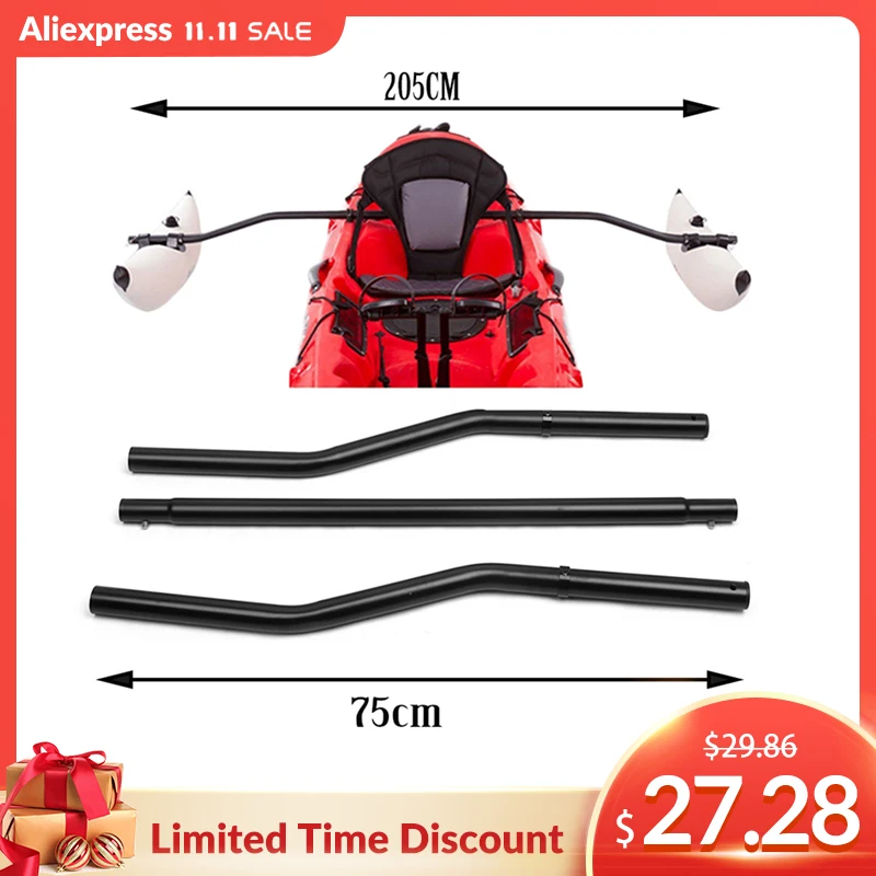 Pvc Inflatable Outrigger Floats Arm Pole Buoy Rod Kayak Boat