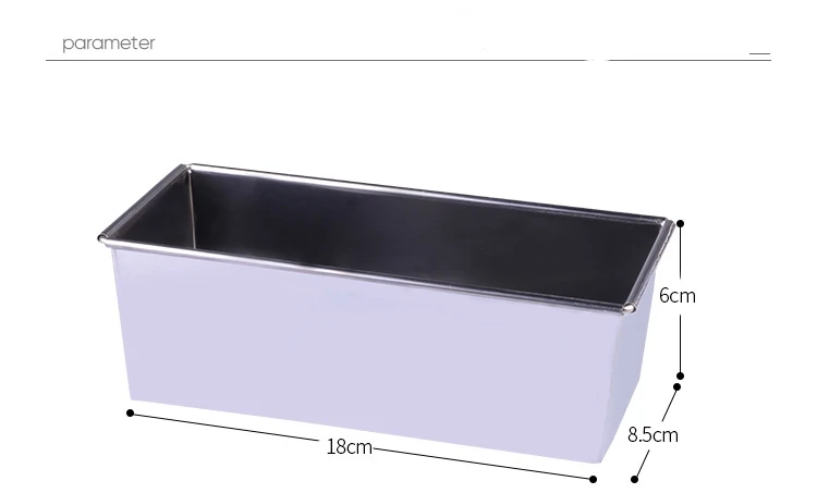 Тостов Хлебница с антипригарным покрытием прямоугольный Алюминий пластина Хлеб