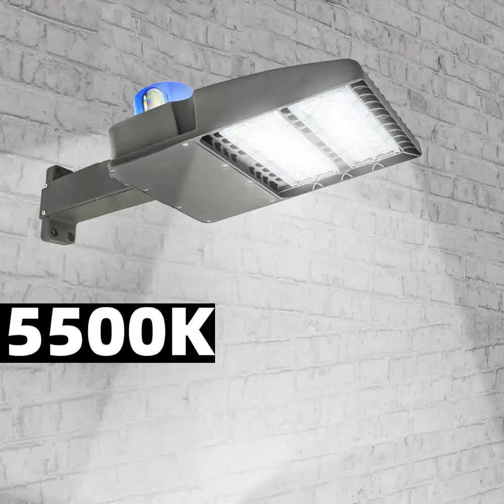 200 Вт Светодиодный светильник для парковки с фотоэлементом 24000lm напольный