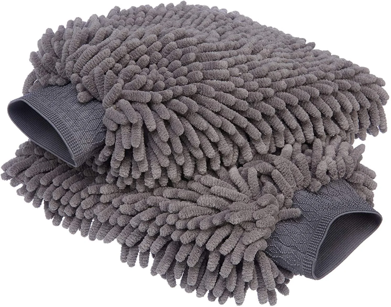 

2 pcs. car cleaning gloves large size microfiber car wash gloves, no kick off