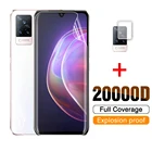 Гидрогелевая пленка 3 в 1 для Vivo V21 5G4G, защитная пленка для экрана Vivo V21e E v 5g4g, Защитное стекло для объектива камеры