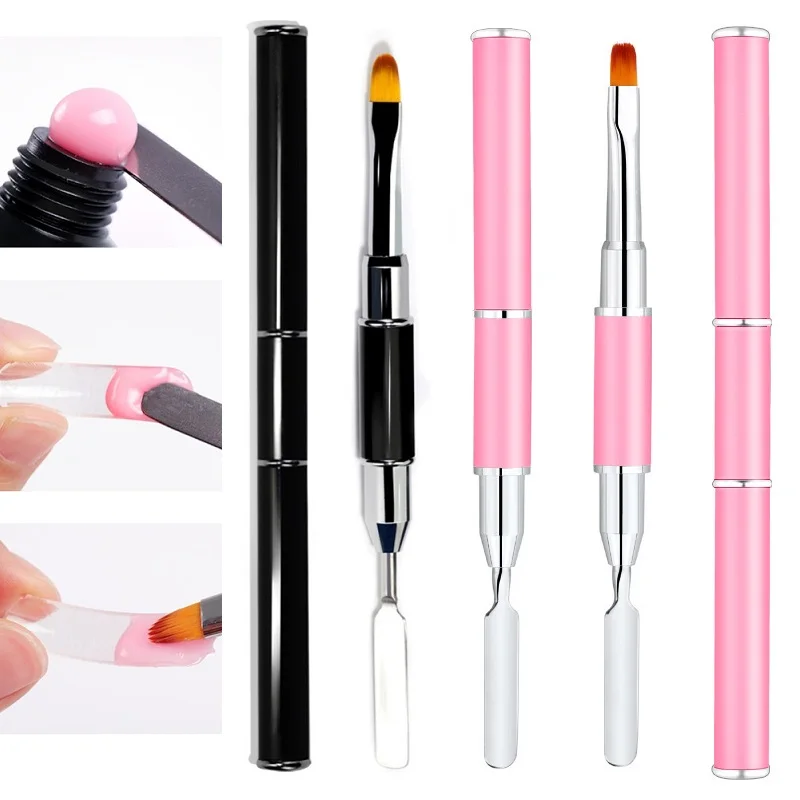 1 шт. наращивание ногтей кисть УФ поли гель для Кисть Акриловая инструменты