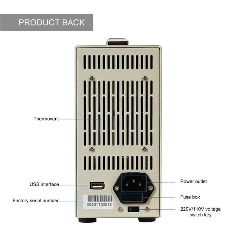ET5410 Профессиональный программируемый электронный тестер нагрузки батареи 150V 40A