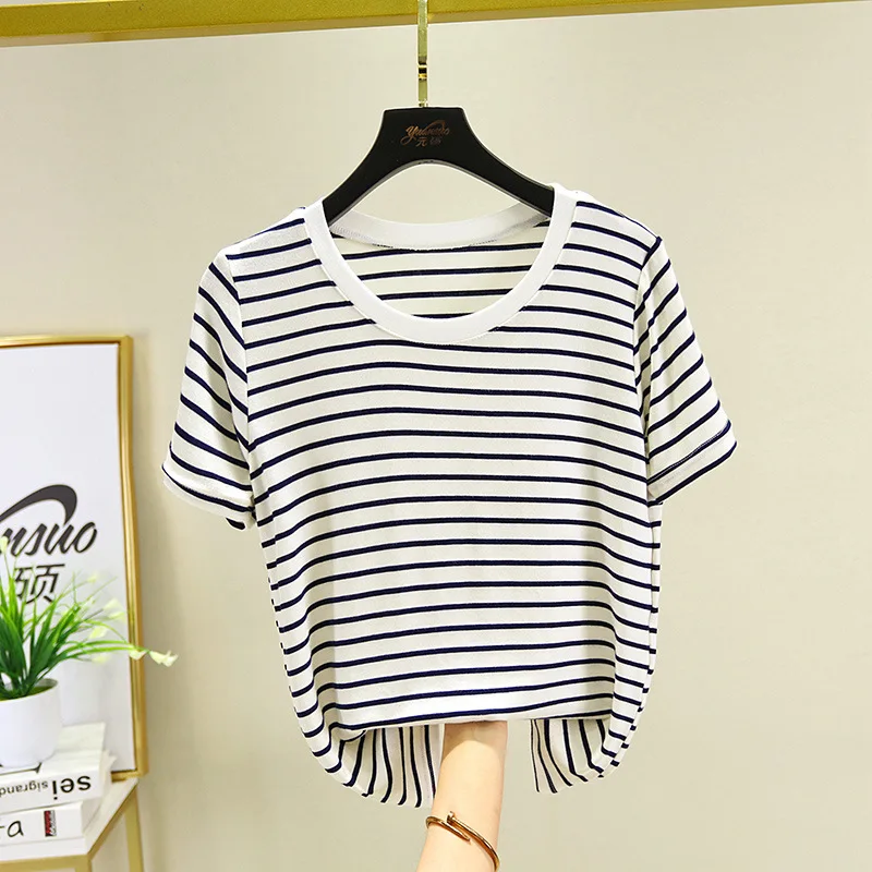 

Summer fashion fashion short sleeve hot seller women creative new style T-shirt top NKYF66