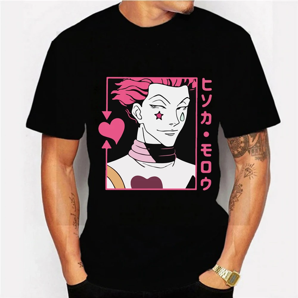

2021 hunter x hunter T Shirt Harajuku T-Shirt Streetwear Summer Tops Oversized shirt