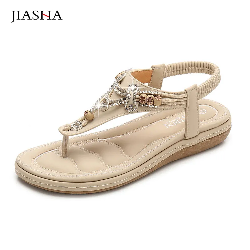 

Сандалии женские на плоской подошве, модные пляжные босоножки crystall, уличная удобная обувь с клипсой, лето, 2022