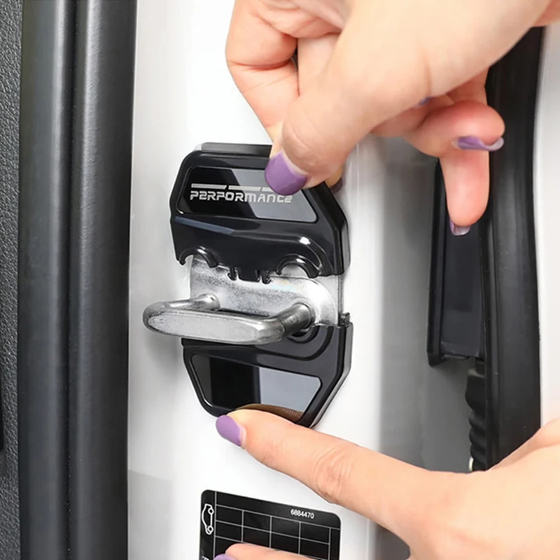 

For BMW X1 X2 X3 X4 X5 X6 G12 G38 F45 F20 F21 G11 G30 Car Door Lock Protective Cover Anti-rust Anti-wear Styling Accessories