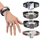 Аниме атака на Титанов Косплей Шарм браслет кольцо Крылья Свободы опрос корпус модные аккуратные ювелирные изделия аксессуары Поклонники подарок