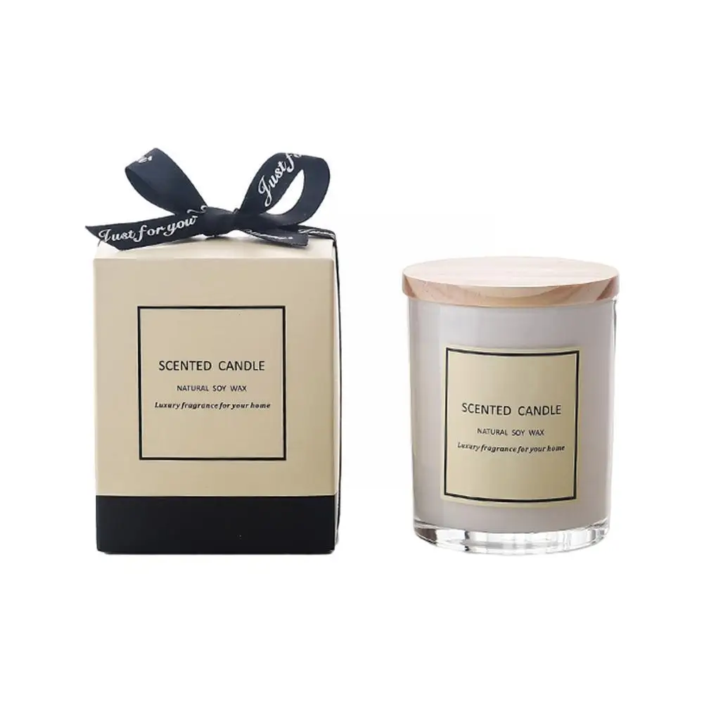 Ароматизированная свеча изысканная ароматерапевтическая настольный праздник