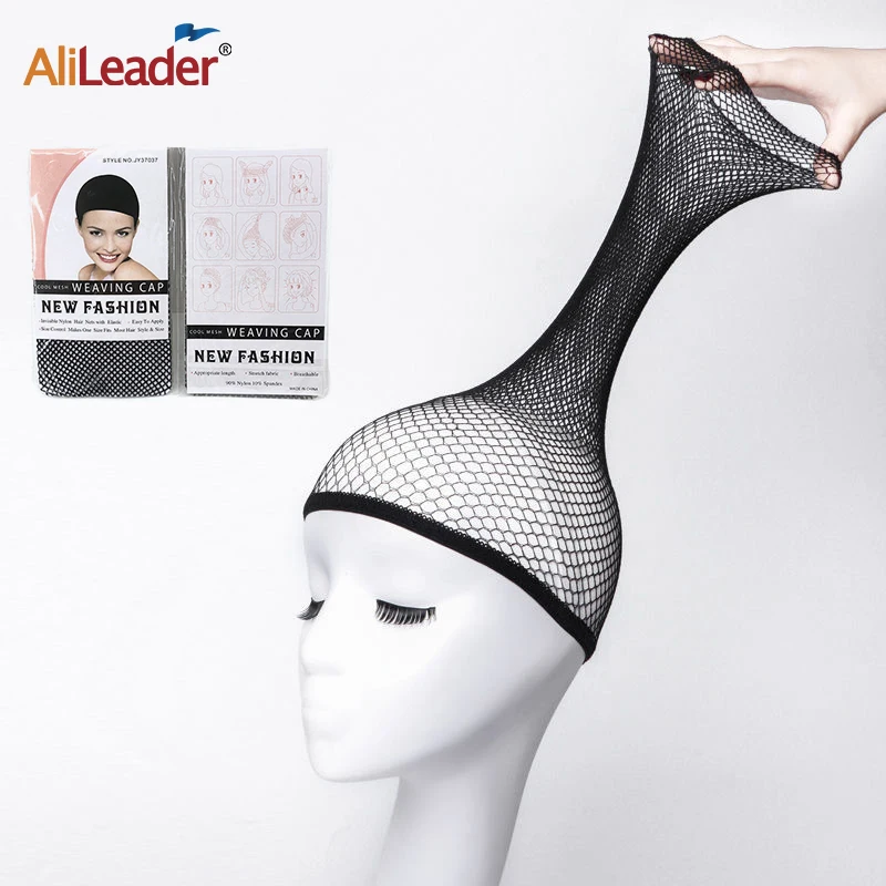 Парик для снуда Alileader Beauty Wish, эластичная сетка для волос, крутая сетка для косплея, черного цвета, сетка для волос, 1-5 шт. - изображение