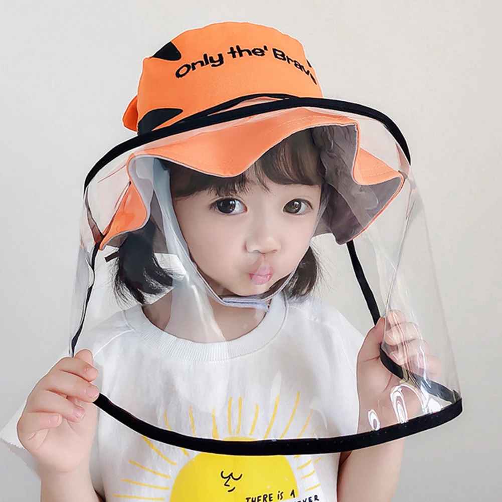 Панама с защитой от запотевания унисекс летняя большими полями прозрачная