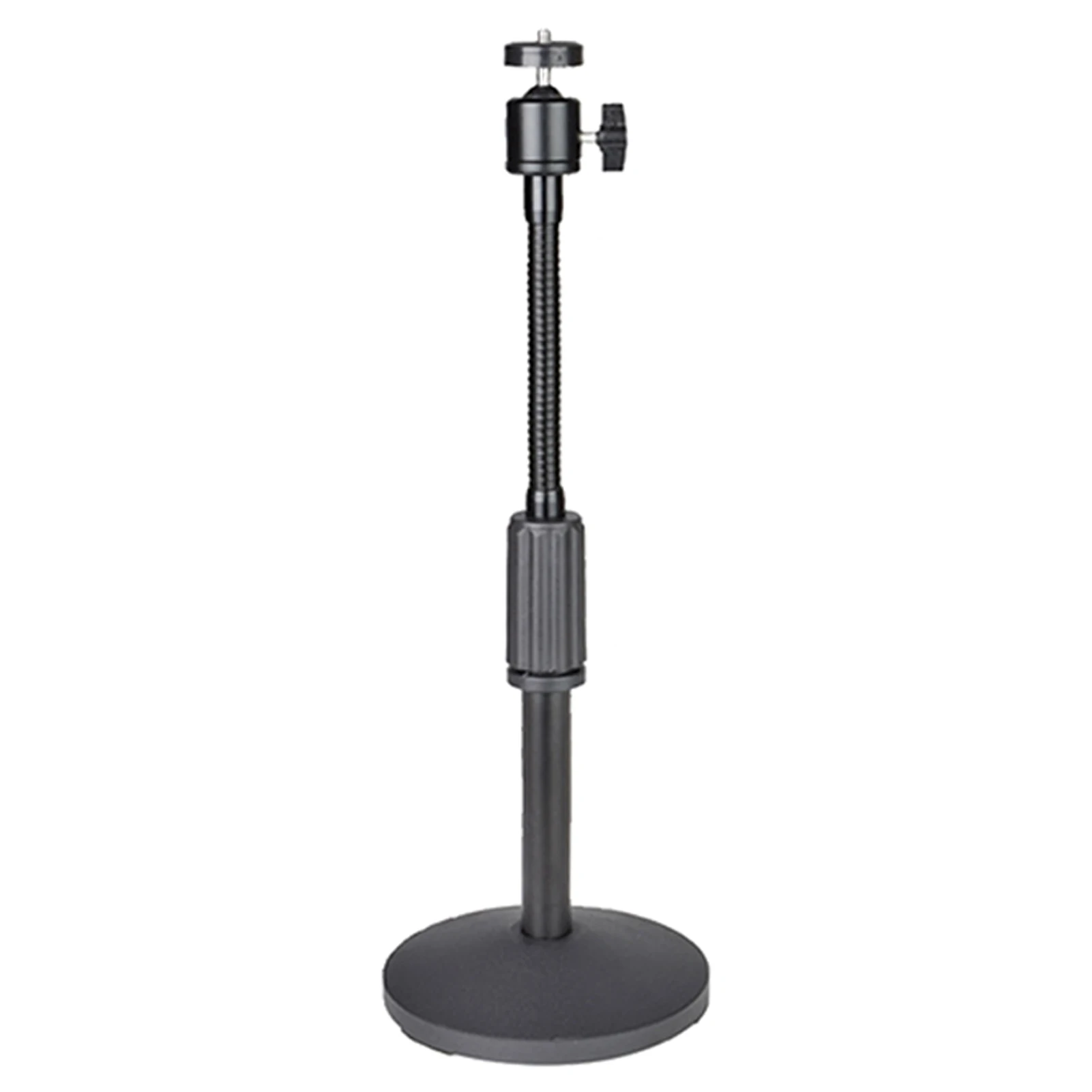 

Clamp Webcam Stand Adjustable Universal Vertical Camera Mount Lazy Bracket Quick Release Easy Install Black Tripod Flexible