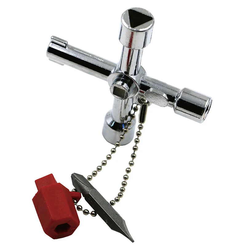 Тао Хуа Юань Mini 4 в 1 ключ дюймовый стандарт мульти функциональный из сплава виде