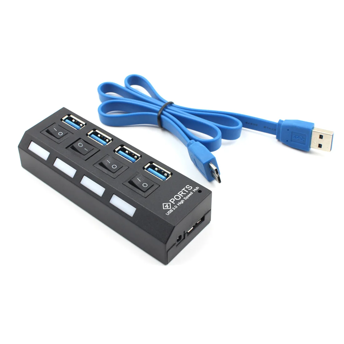 4 / 7 портов расширитель USB 3 0 концентратор переключатель ВКЛ/ВЫКЛ Мульти