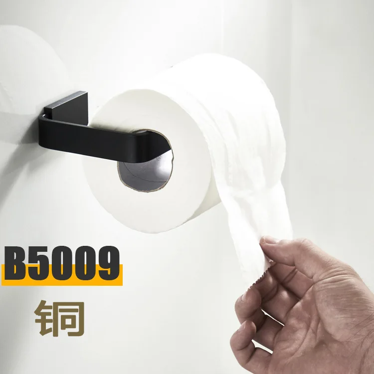 Современный черный набор аксессуаров для ванной комнаты 3 шт. крючок халата