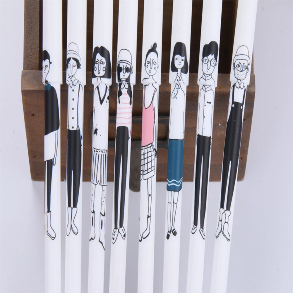 8 шт. корейские канцелярские принадлежности милые Мультяшные персонажи