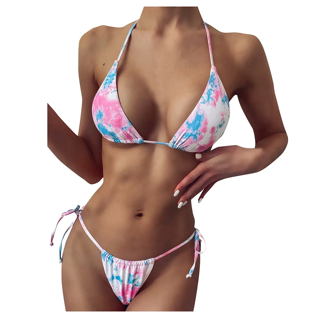 2020 сексуальное бикини микро женский купальный костюм трехугольный Купальник