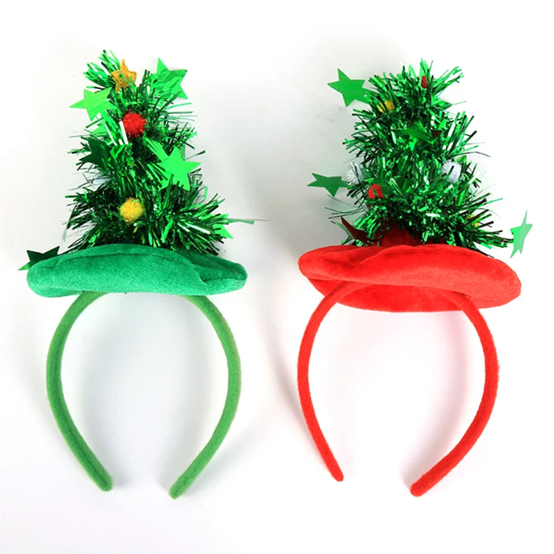 Christmas Products Headband Hat Five Star Hair Band Day Party Accessories | Дом и сад