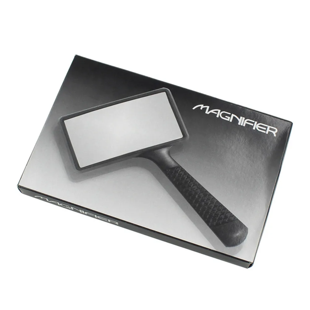 

Jewelry Magnifying Glass Loupe Magnifier Portable Rectangular 100mm*50mm