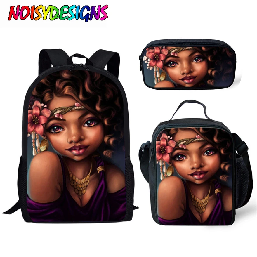 

Комплект из рюкзака и пенала для девочек, с принтом, 3 шт./компл.