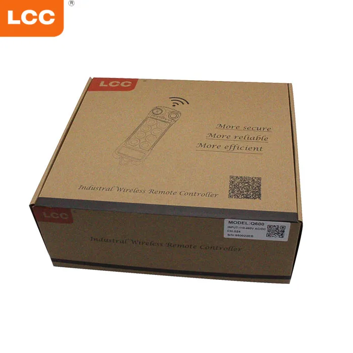 

Q600 IP65 Waterproof telecrane radio industrial up down remote control