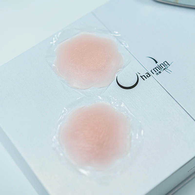 Маленькая паста для груди Сексуальная Силиконовая наклейка на грудь Женская