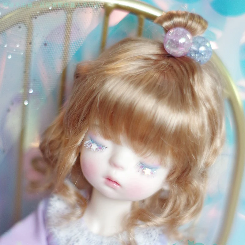Bybrana BJD кукла с имитацией парик из 1/3 1/4 1/6 1/8 молока Чай белый красный коричневый