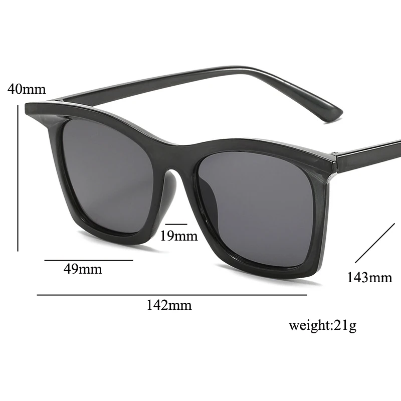 2022 new luxury brand small square sunglasses for women vintage black cat eye sun glasses female ins hot shades free global shipping