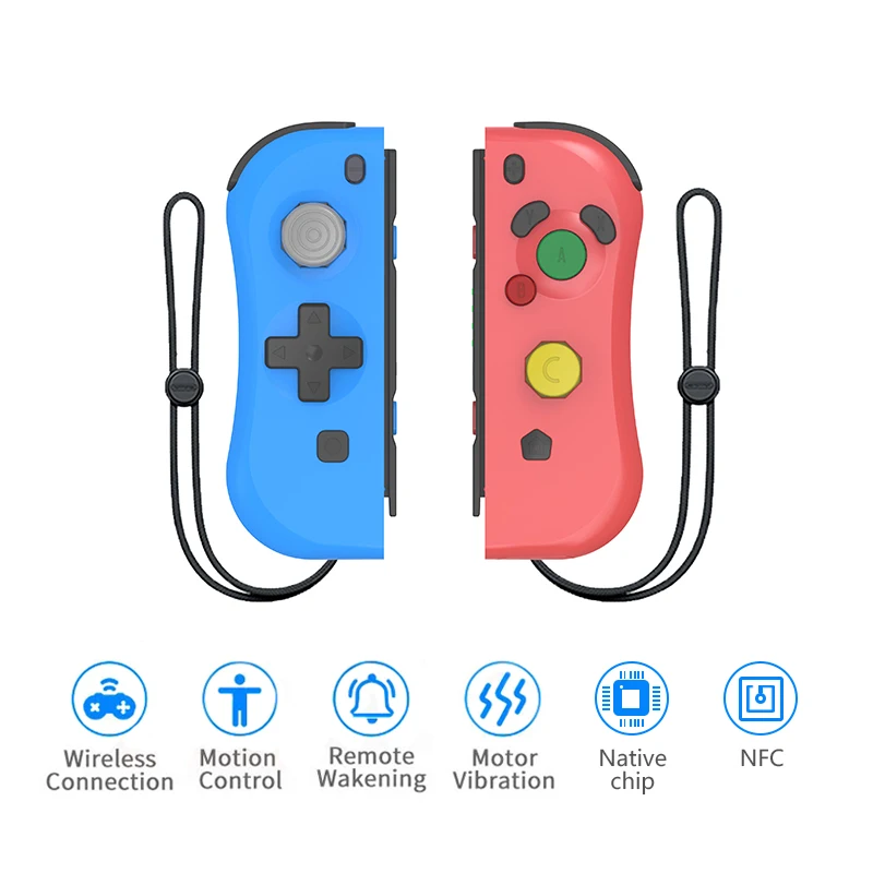 

Игровой контроллер joycon AOLION с Bluetooth, левый и правый, геймпад с NFC для Nintendo Switch NS для консоли Nintendo Switch