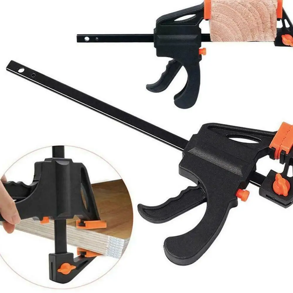 4 дюйма деревообрабатывающий бар F Зажим Жесткая рукоятка быстрая сделай сам выпуск ручной трещотки