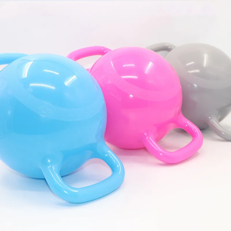

Fitness Yoga Water Kettle Bell Women Pilates Massage Water Dumbbell Weight Loss Exercise Injection Kettle Bell Sports Equipment
