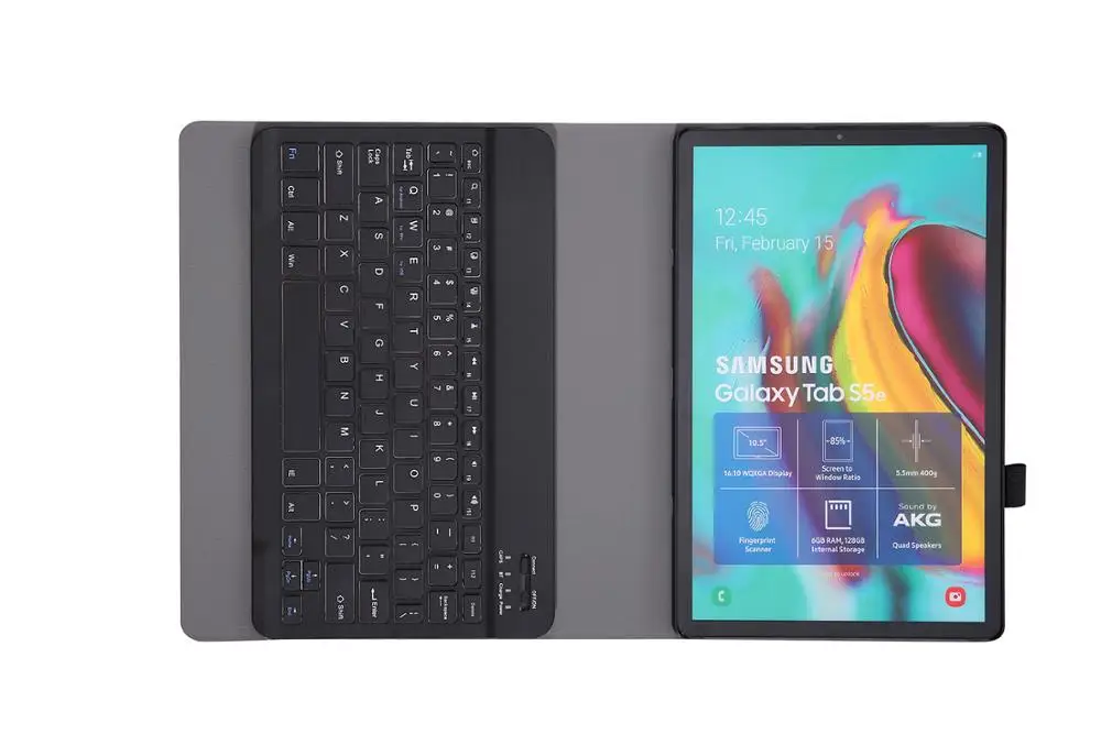 Чехол для клавиатуры с Bluetooth Samsung Galaxy Tab S6 lite 10 4 &quotP610 P615 дюймов чехол легкий тонкий