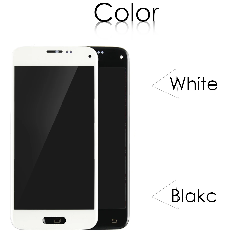 ЖК дисплей Super AMOLED 4 5 дюйма для SAMSUNG GALAXY S5 Mini G800 G800F G800H с сенсорным экраном и