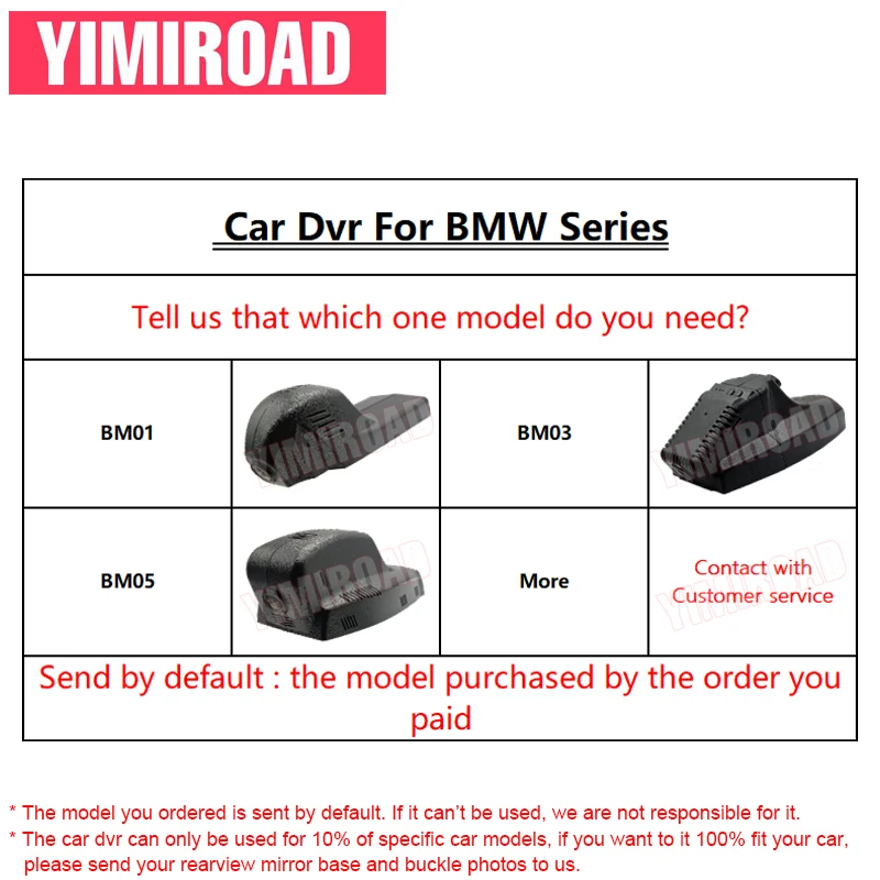 Автомобильный видеорегистратор с Wi-Fi для BMW X1 X3 X4 X5 X6 X7 1 2 3 4 5 6 7 8 F20 F30 F31 F32 2K 1600P |