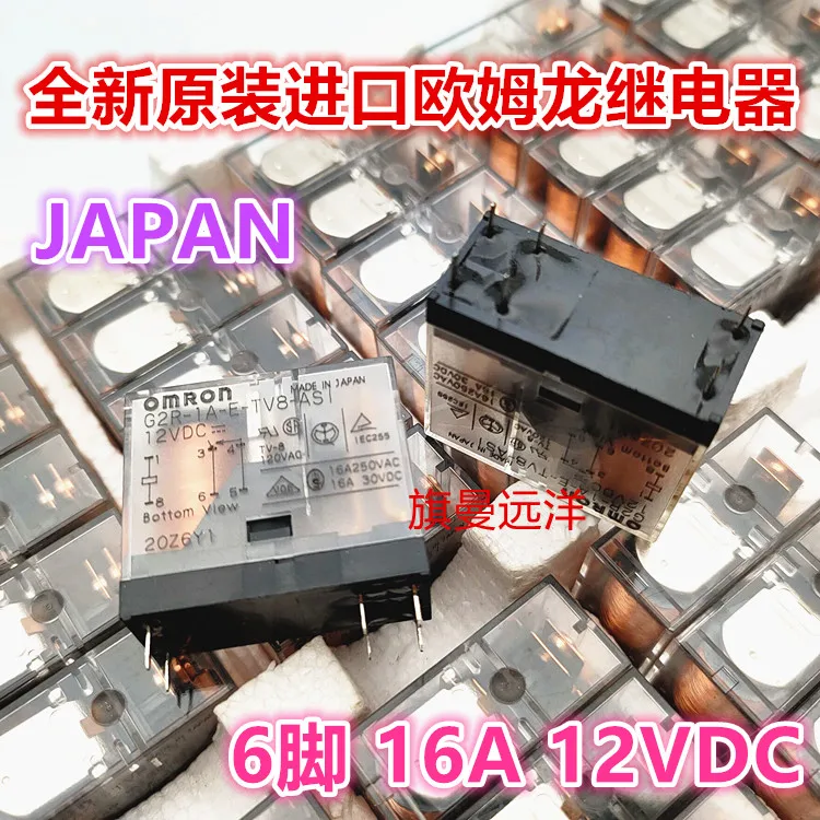 

G2R-1A-E-TV8-ASI 12 В постоянного тока 16 А 12 В 6