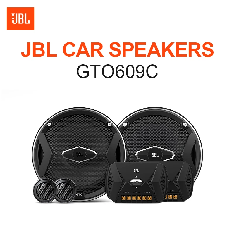 

Harman JBL car audio modification GTO609C high-end series 6.5-inch car two-way set Hifi speaker with woofer tweeter