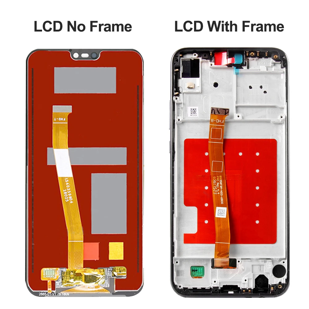 Для 5,8" huawei P20 Lite P20Lite ЖК-дисплей+ сенсорный экран панель дигитайзер Замена для huawei Nova 3E ЖК