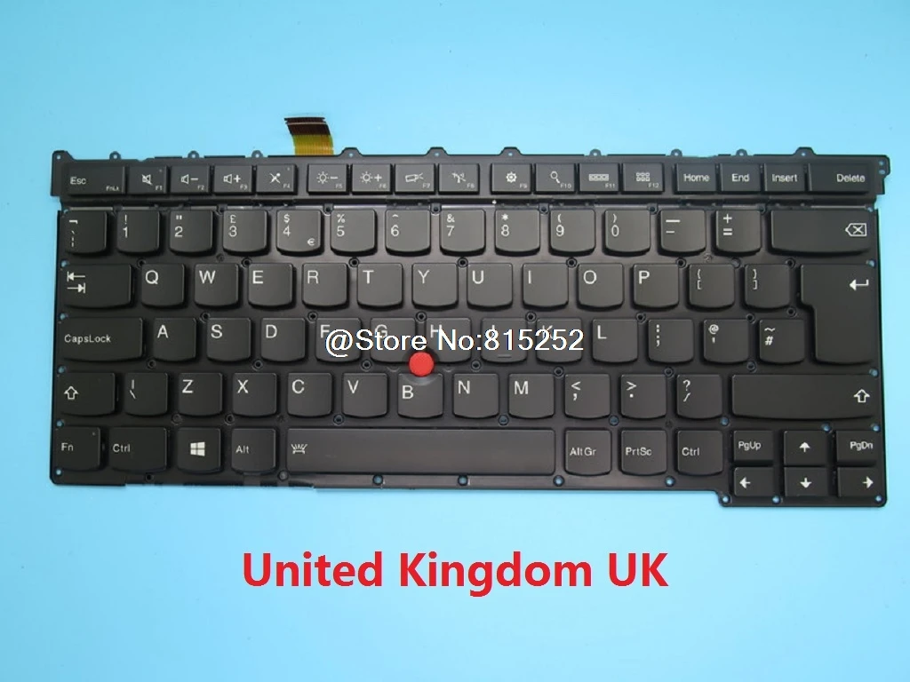 Клавиатура для Lenovo Thinkpad X1 Carbon 3rd 2015 английская американская Британская японская