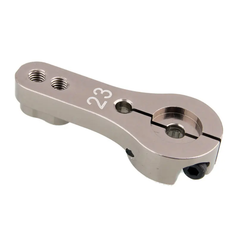 

Модель автомобиля из алюминиевого сплава 23T сервопривод металла руля коромысла половина сервопривода руля рог для RC автомобилей