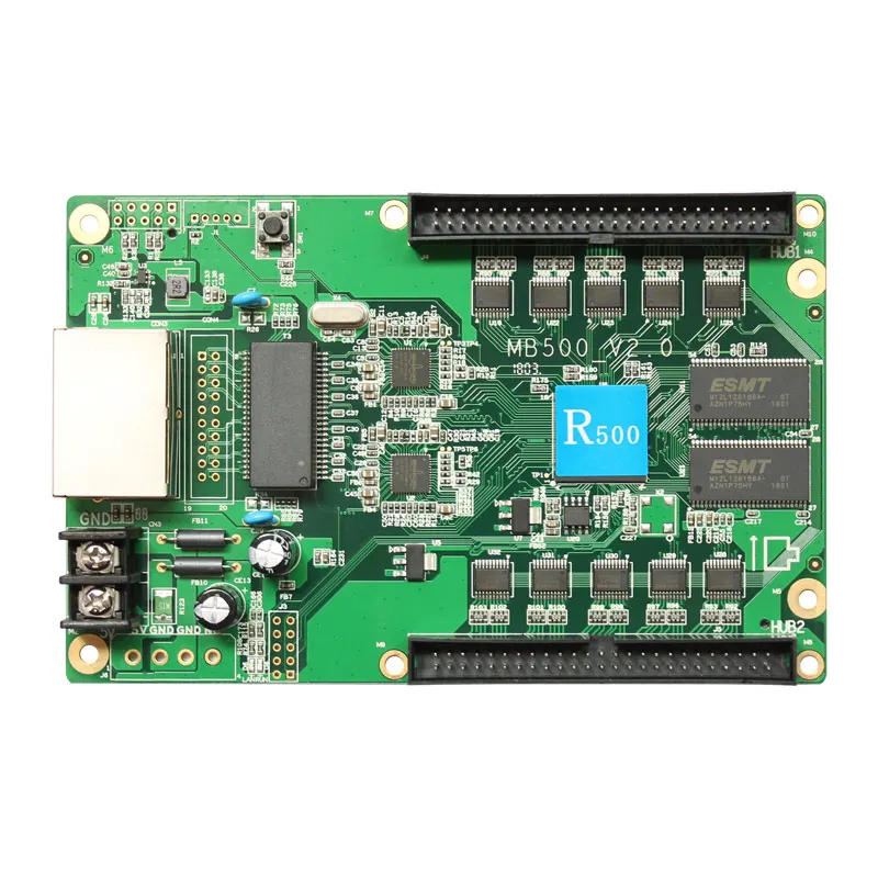 Huidu R500 HD приемная карта RGB светодиодный дисплей управления работает с C10 C30 A30 +