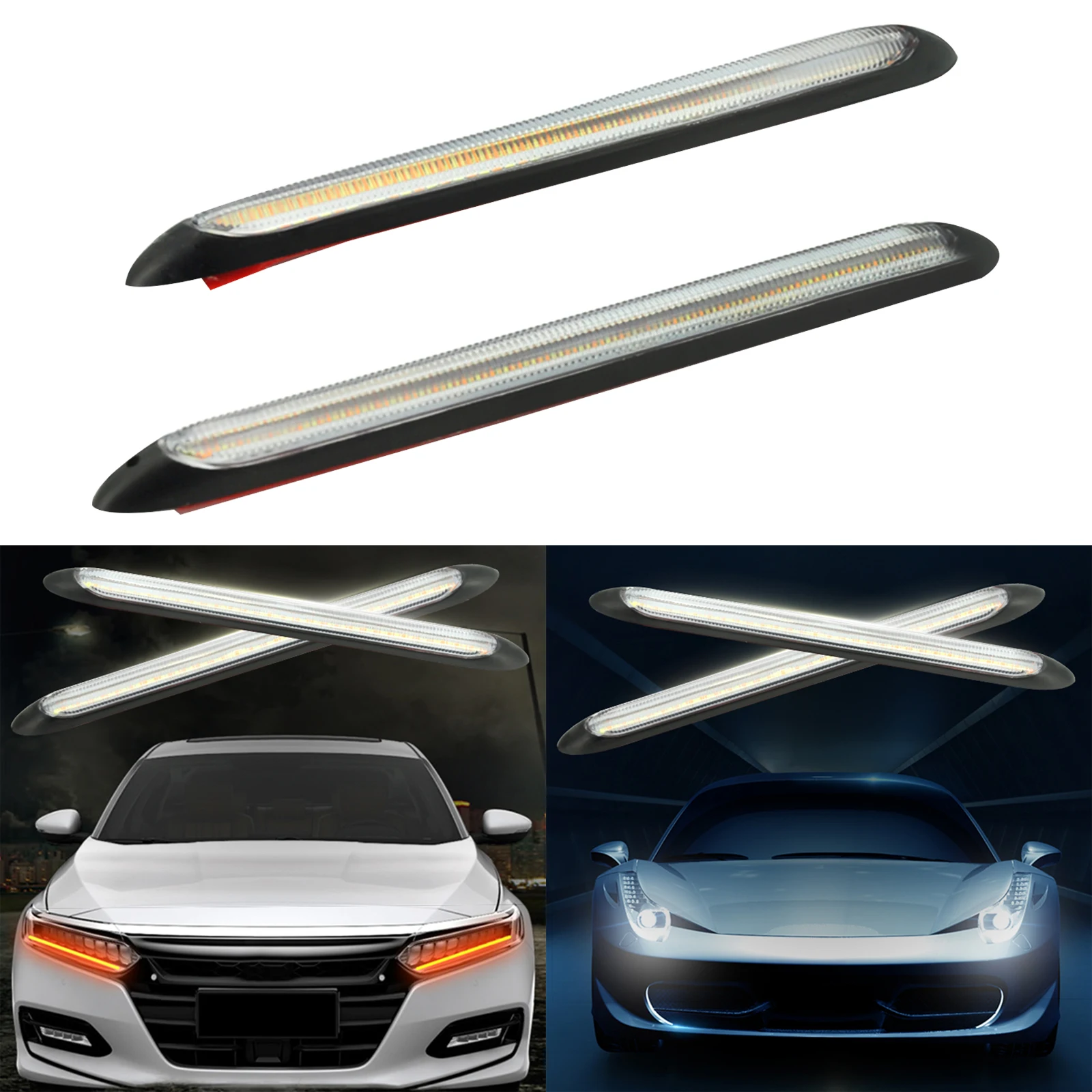 

Дневные ходовые огни для автомобиля, 2 шт.