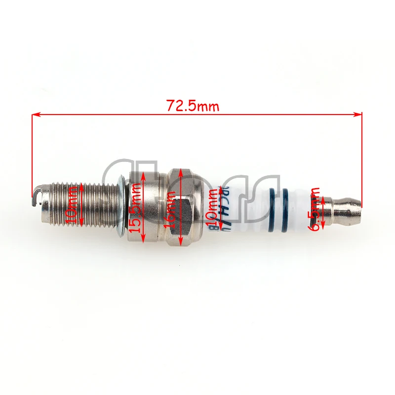 Motorcycle Iridium Spark Plug B7RIU for CR7E CPR7EA-9 CPR8EA-9 CPR8EAIX-9 96067 CR8E CR8EIX IU24 IU22 UR4DC PRG6HCC | Автомобили и