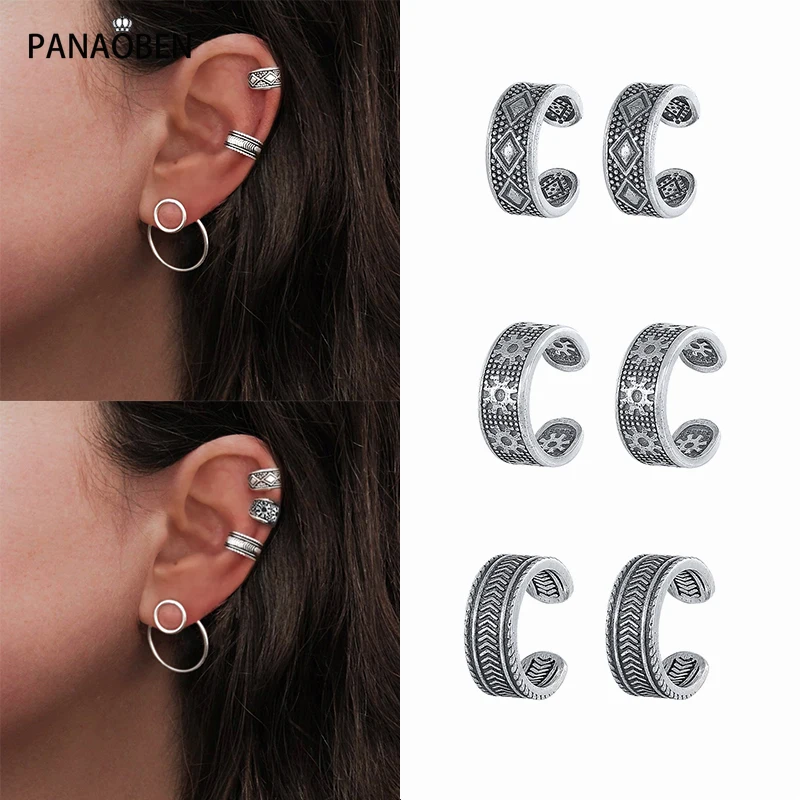 

Серьги-гвоздики женские Асимметричные из серебра 925 пробы в стиле хип-хоп